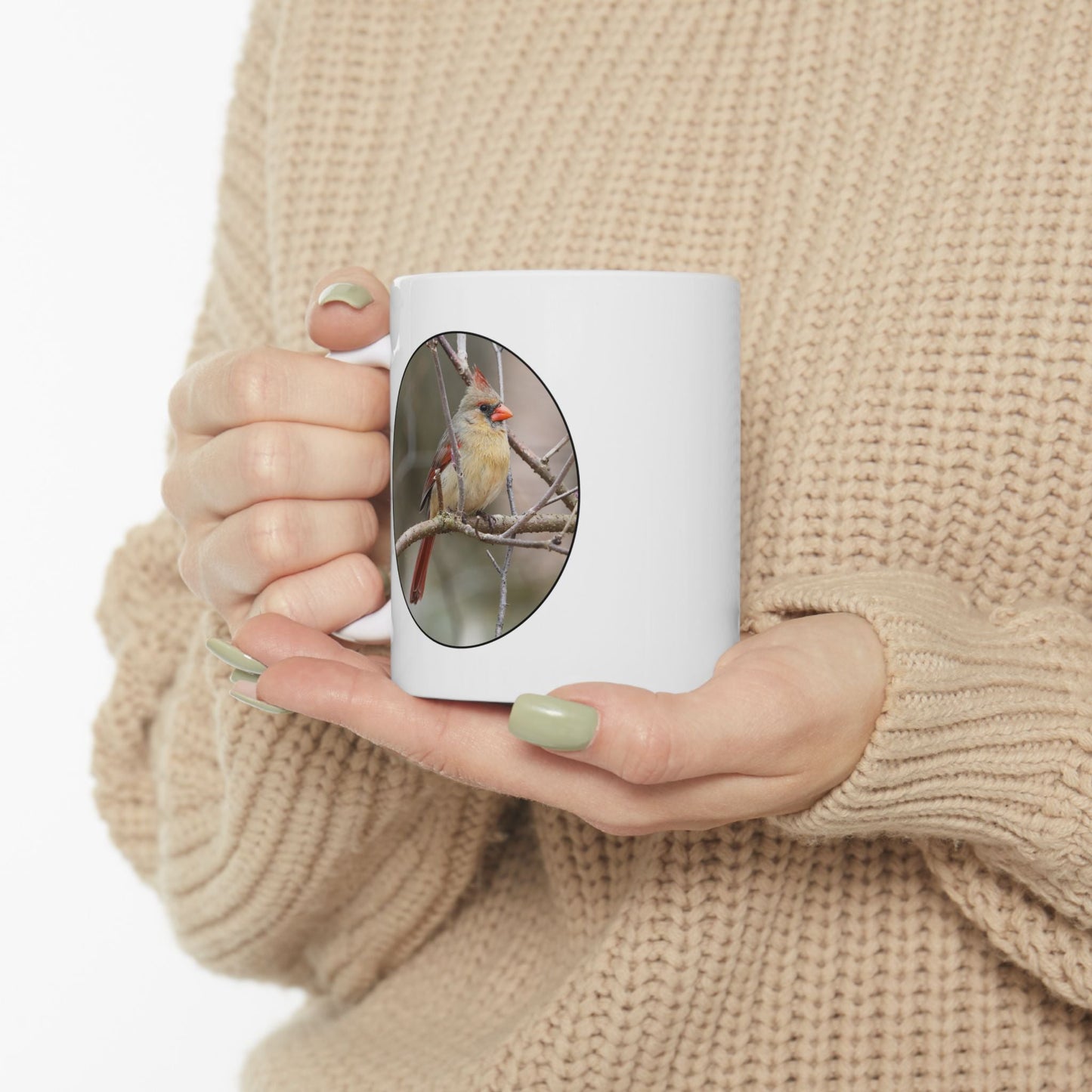 Northern Cardinal Female - 11oz Mug