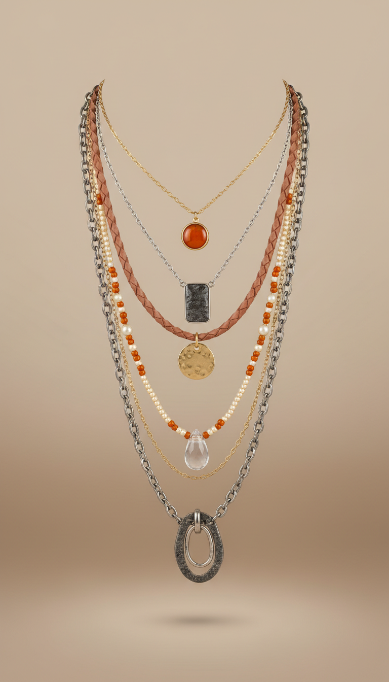 Layered Necklace Set