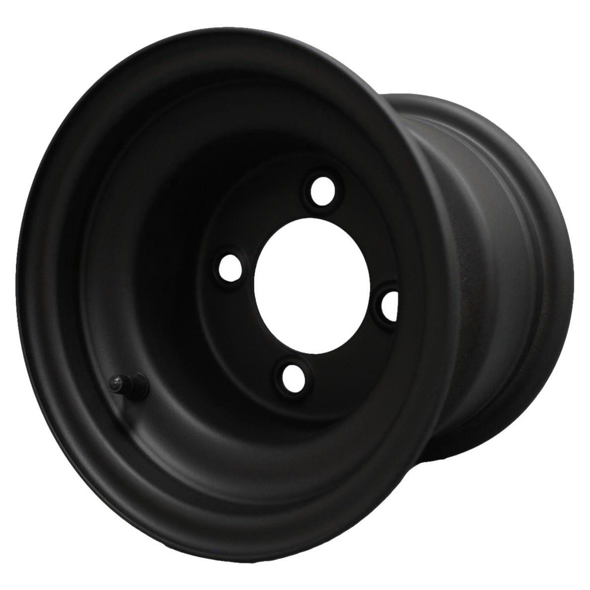 8x7 4- 15<60° ON 101.6 C.H. 72 Centered - Matte Black (Set of 4)