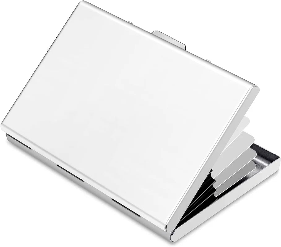 Large Capacity Anti-Scan RFID Wallet, Slim Blocking Card Protection