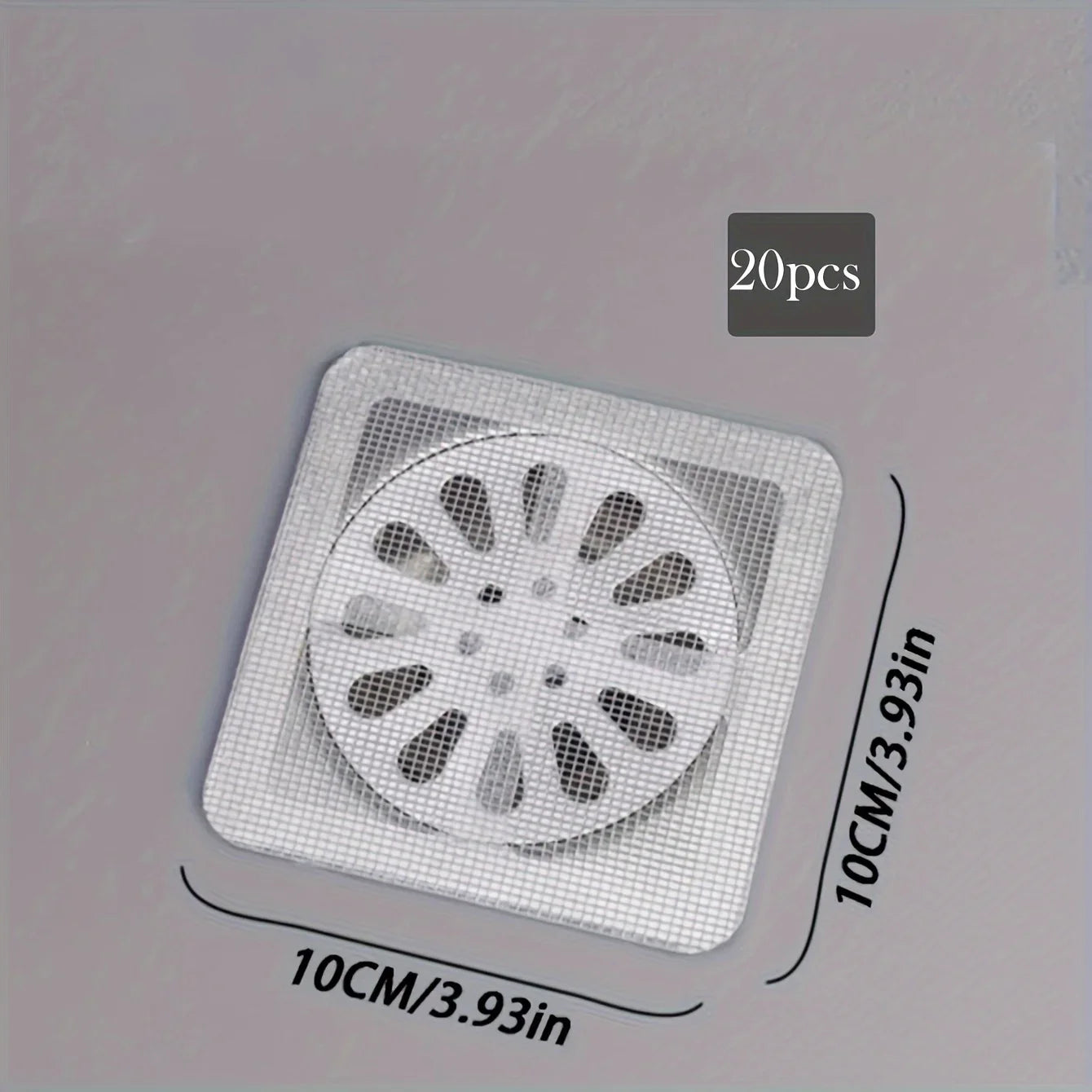 Floor Drain Sticker, Insect-proof Self-adhesive Bathroom Hair Filter Net, Sewer Filter, Kitchen Anti-blocking Mesh Net