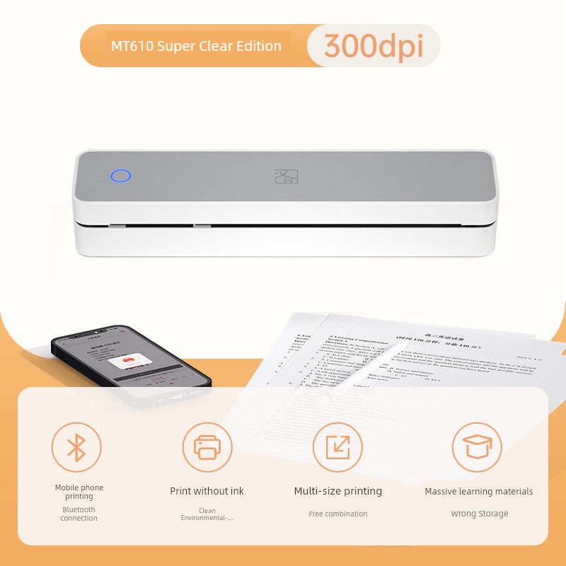 Mt610 Wireless Thermal Printer