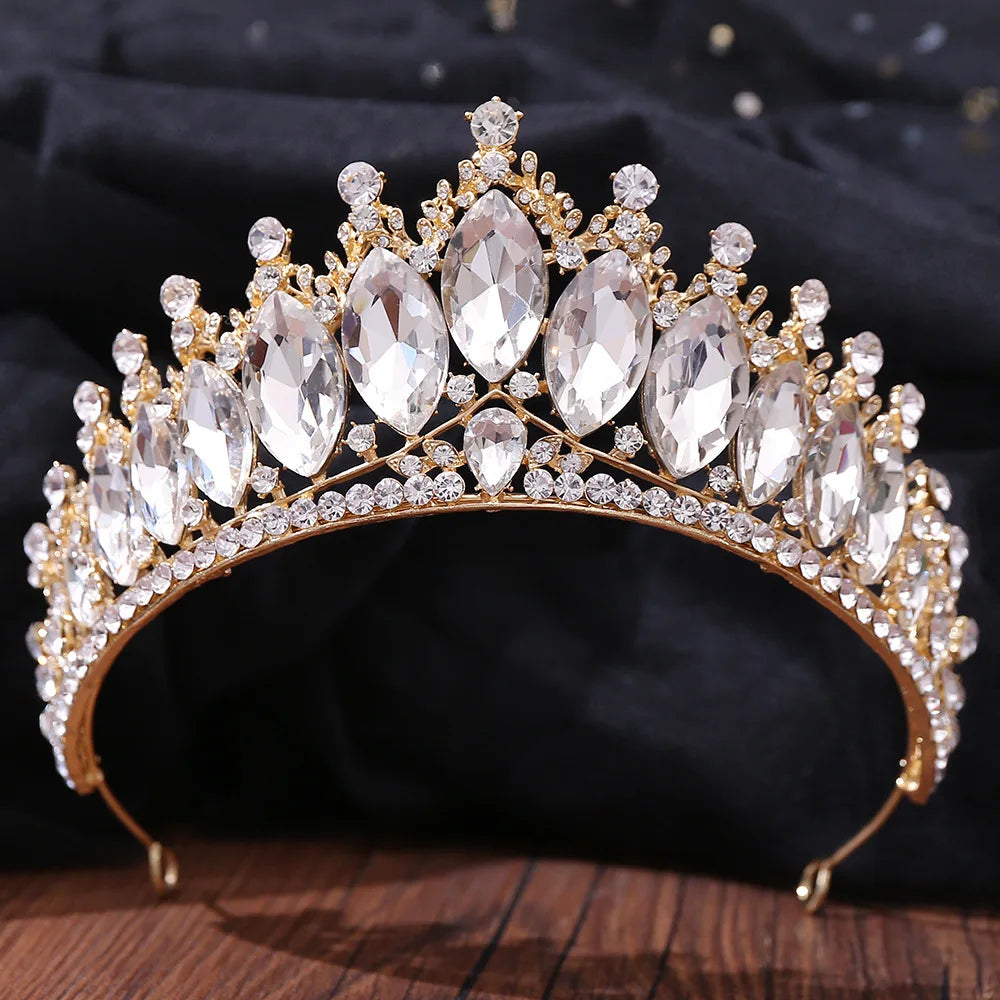 Bridal Luxury Crystal Tiara For Women
