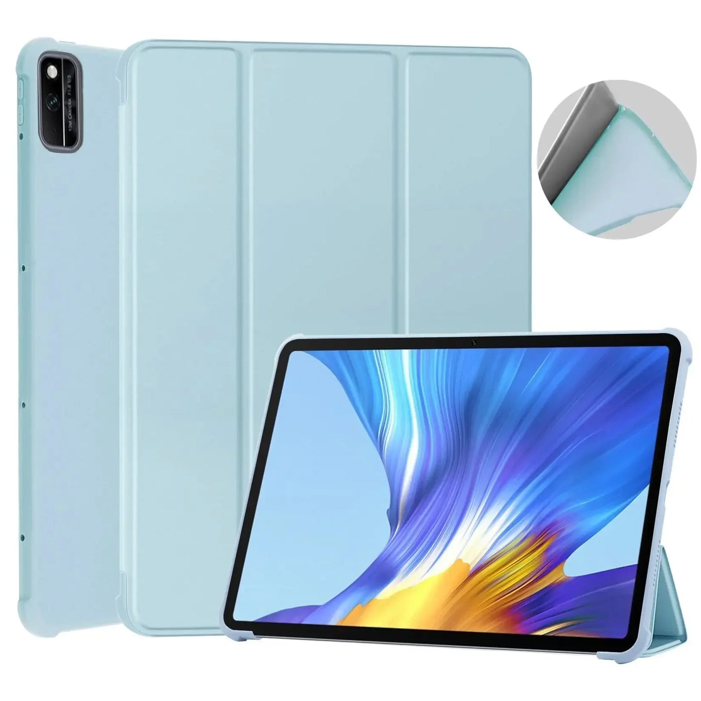 Tablet Case for Huawei Matepad SE 10.4 Pro 11 T10s Honor Pad V6 V7 X8 X9 11.5 M6 10.8 8.4" Mediapad T5 10 M5 Lite 10 Smart Cover