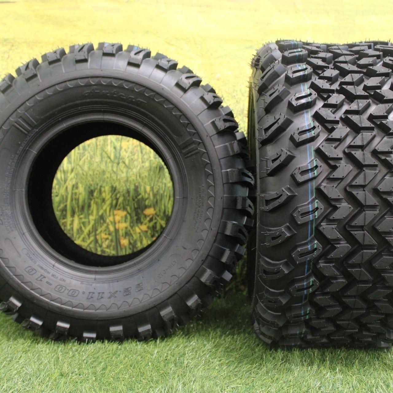 22x11.00-10 4 Ply ATV/UTV, Lawn and Garden Tire (Set of Four)