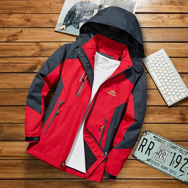 Women Thin Outdoor Waterproof All Year Round Shell Jacket