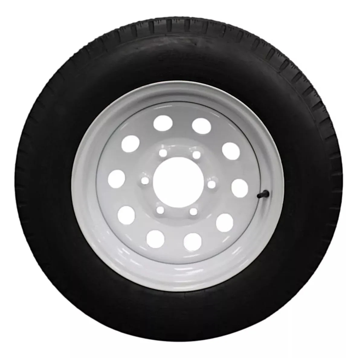 (Single Assembly) Antego Tire and Wheel 205/75D15 Trailer Tire – Reinforced 6-Ply-Ply Design, 15.0-Inch Rim – Built for Long-Distance Hauling & Stability | A15604520116206ST20575D15