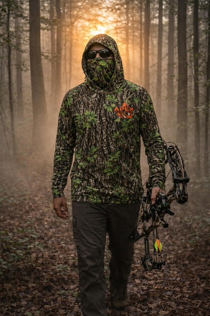 Leafy Mask Hoodie