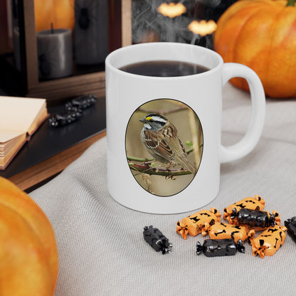 White-throated Sparrow - 11oz Mug