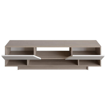 Aspatria 63" TV Stand and Media Console with Cabinets and Shelves fro TVs up to 72"