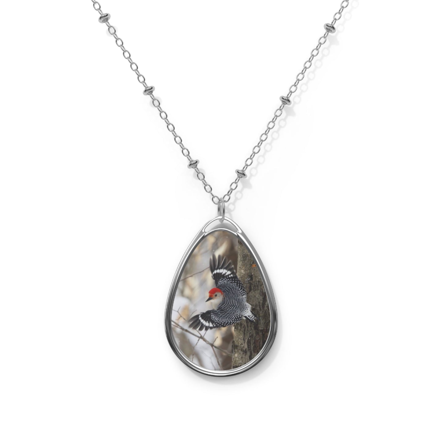 Red-bellied woodpecker - Necklace