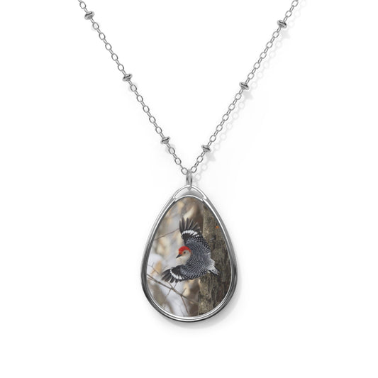 Red-bellied woodpecker - Necklace