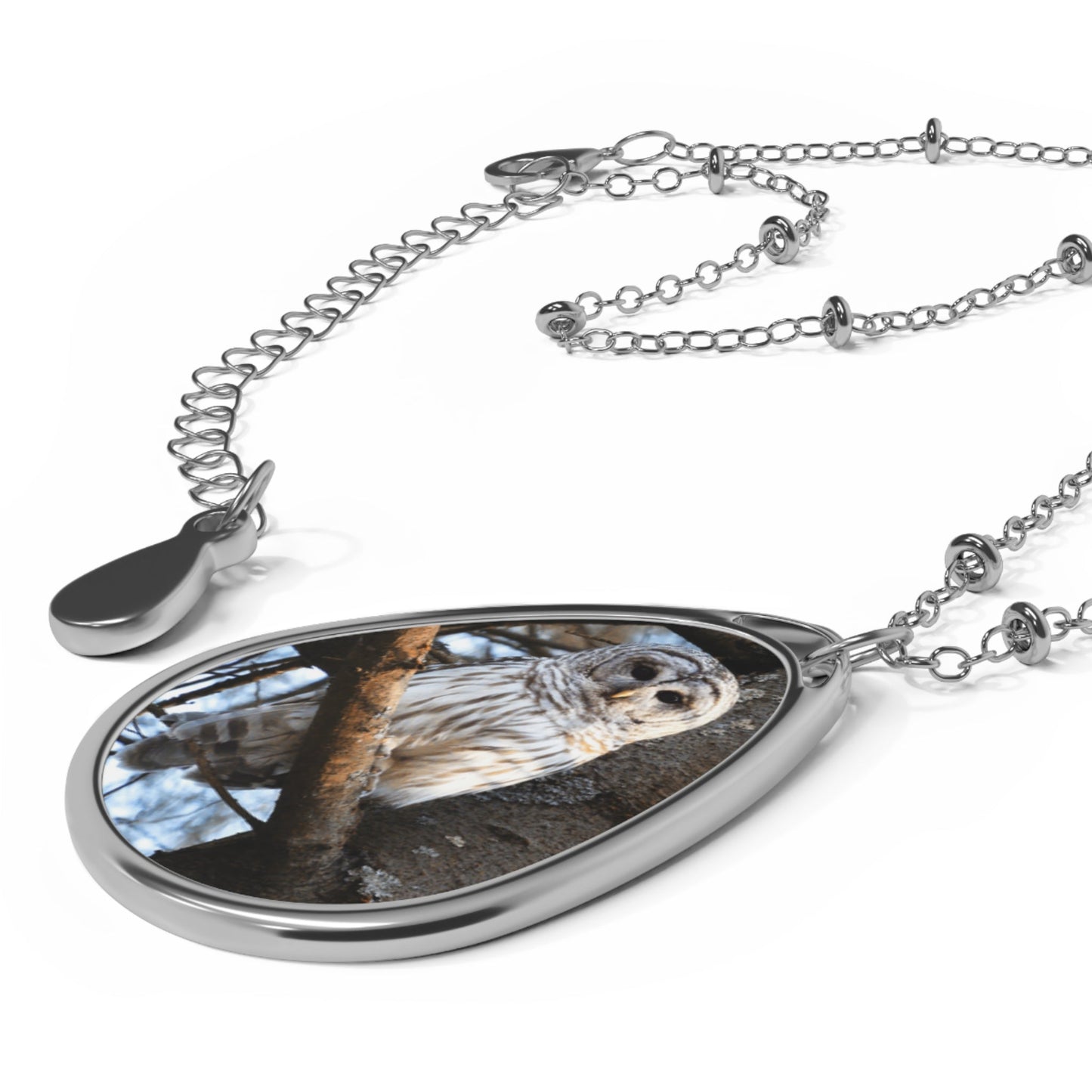 Barred Owl - Necklace