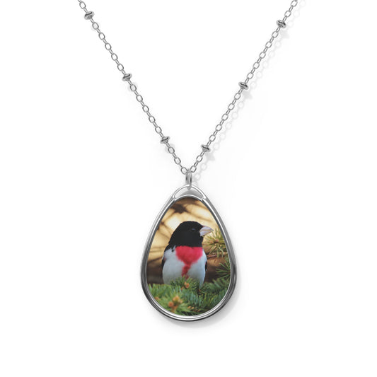 Rose-breasted Grosbeak - Necklace