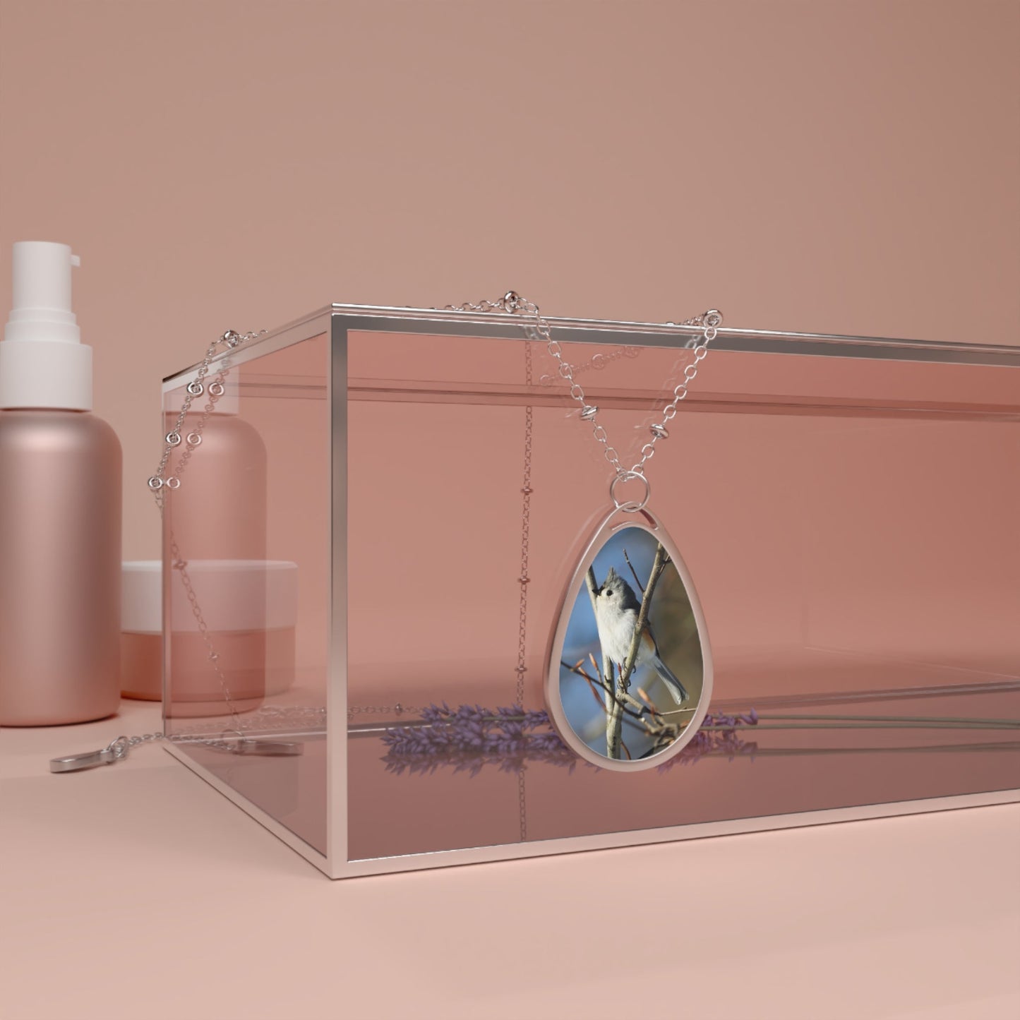 Tufted-Titmouse - Necklace