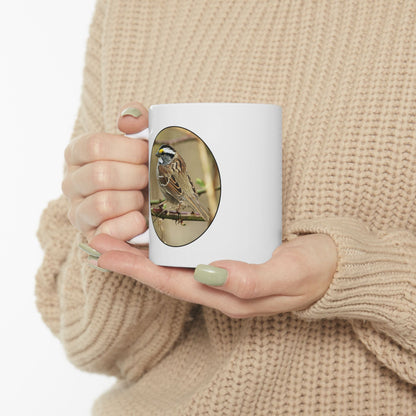 White-throated Sparrow - 11oz Mug