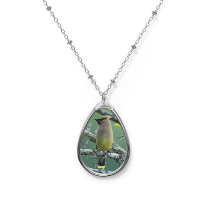 Cedar Waxwing - Necklace