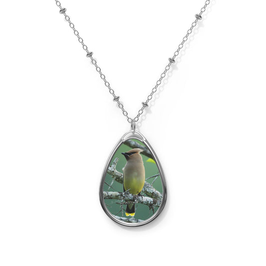 Cedar Waxwing - Necklace