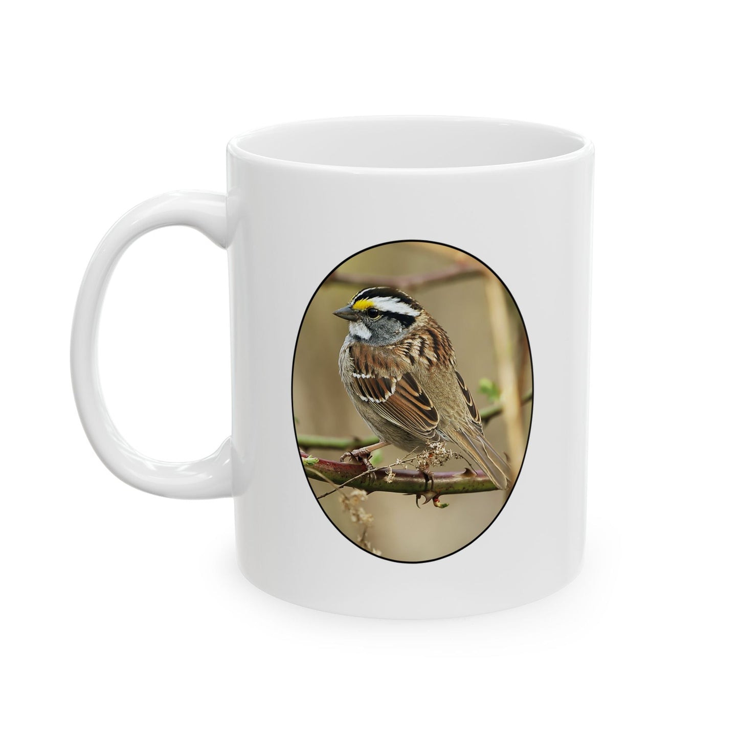 White-throated Sparrow - 11oz Mug