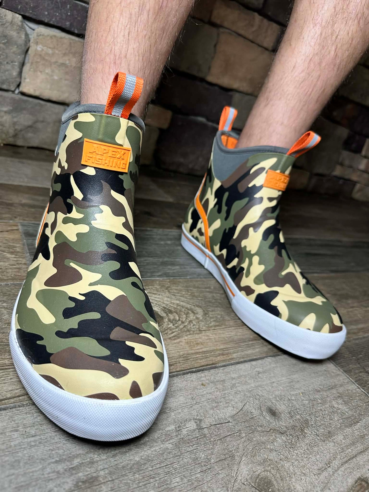 Camo Deck Boots