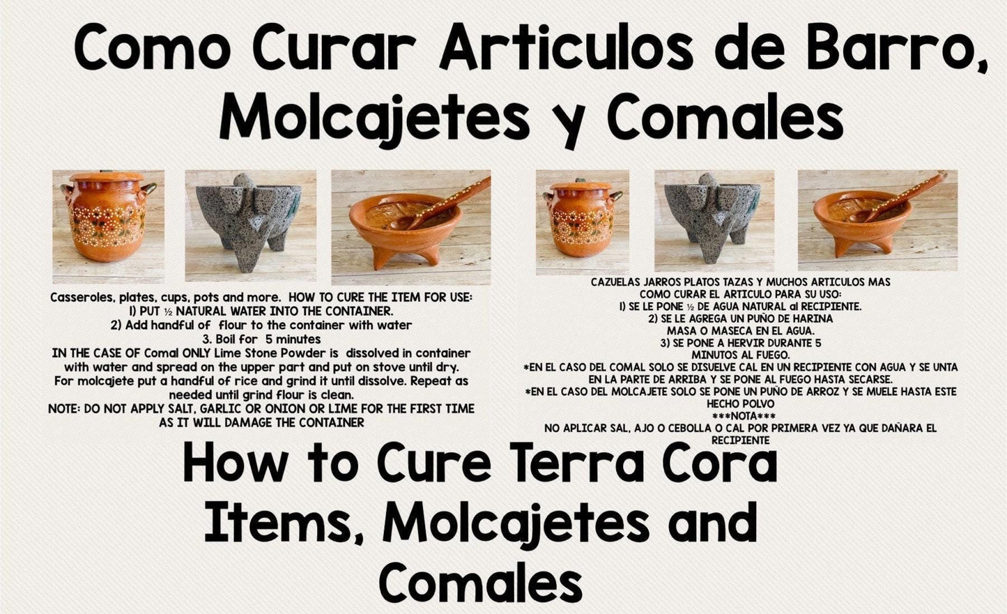 2x Authentic Mexican Pig Molcajetes 2  Molcajete Mexicanos de Barro en Forna de Marranito