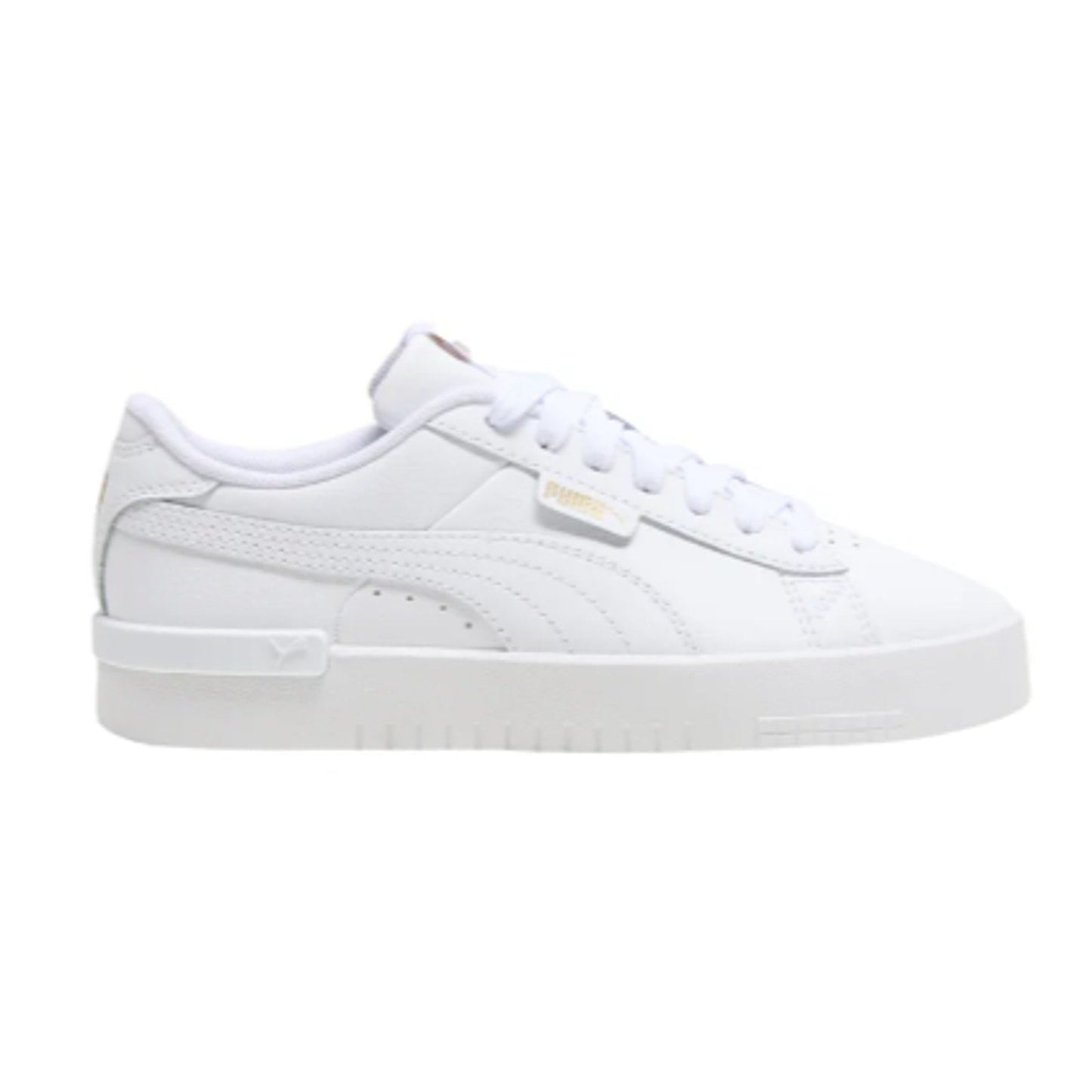 Puma Womens Size 7.5 White Leather Lace Up Athletic Court Sneaker Shoes w Box
