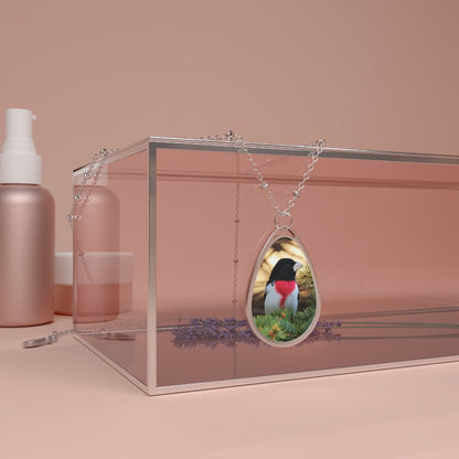 Rose-breasted Grosbeak - Necklace