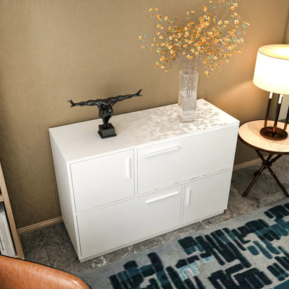 Mares 47" Wide Console with 4 Cabinets | Sideboard