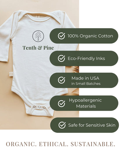 Home is Where Mama is Organic Bodysuit Long Sleeve