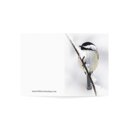 Black-capped Chickadee - Greeting Cards (1, 10, 30, and 50pcs)