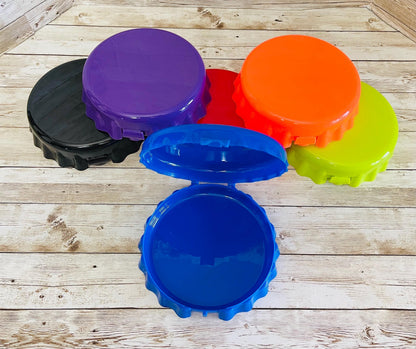 Ficheros Corcholatas para Loteria oh Guardar Monedas Cork Plastic Containers to Store Items