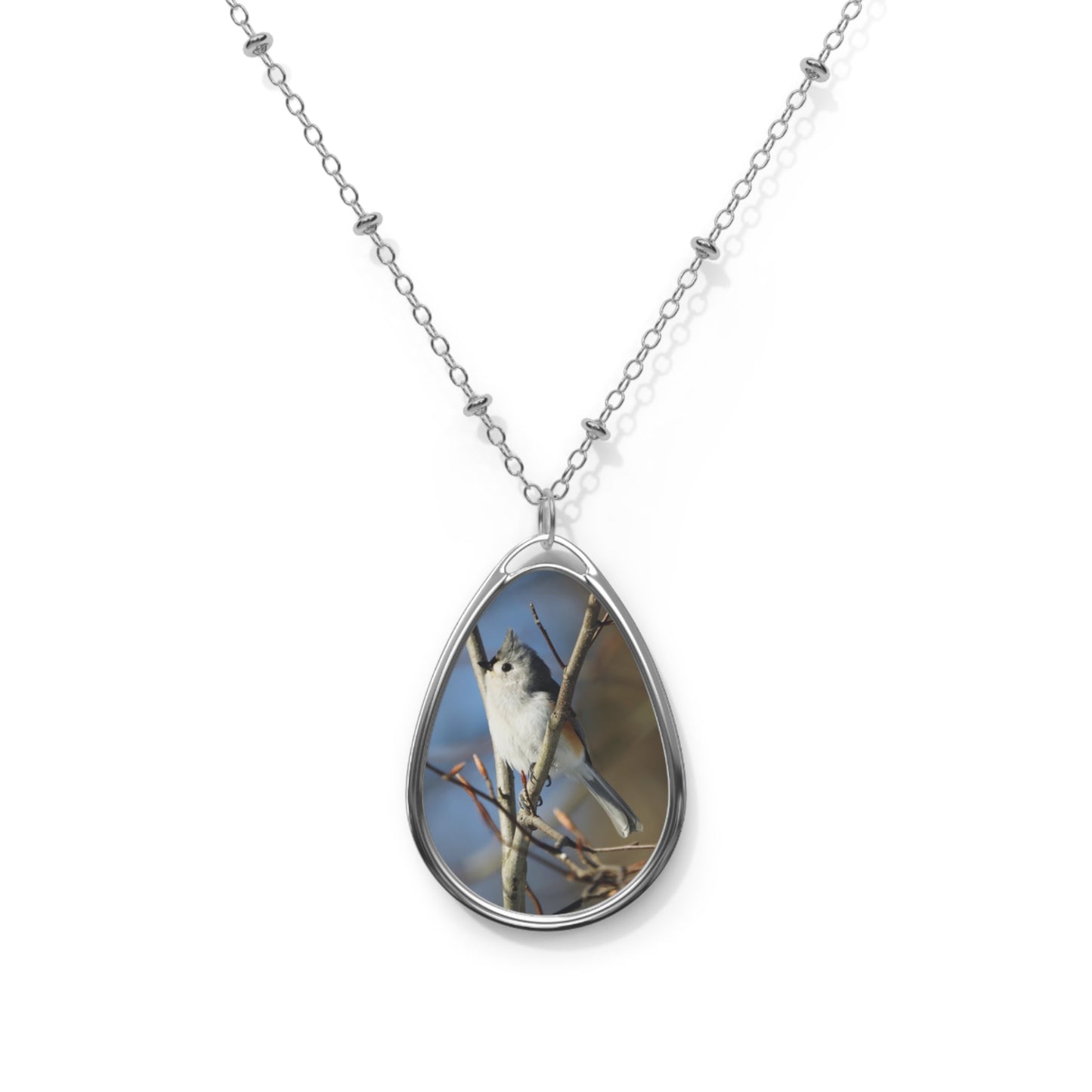 Tufted-Titmouse - Necklace