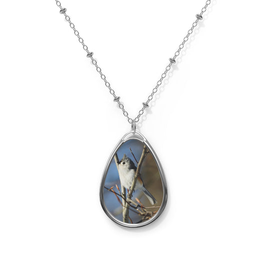 Tufted-Titmouse - Necklace