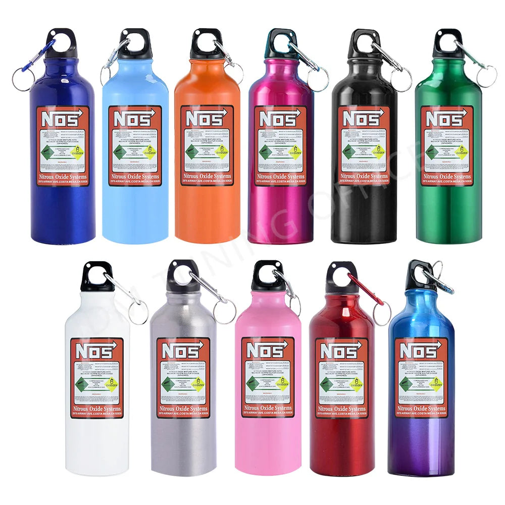 NOS Water Bottle - Aluminum 500ml Insulated Bottle