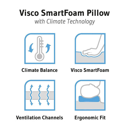 Ametist Neck Support Serene Memory Foam Standard Pillow