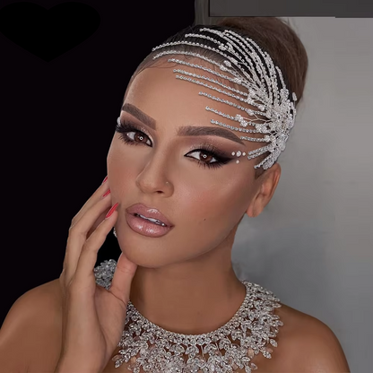 Bridal or Pageant Headband Crystal Rhinestone Tiara