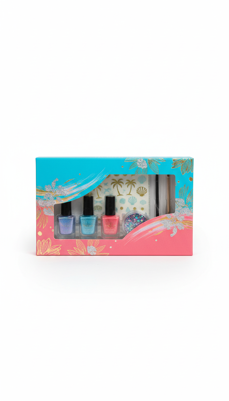 Vibrant Kids Nail Art Set