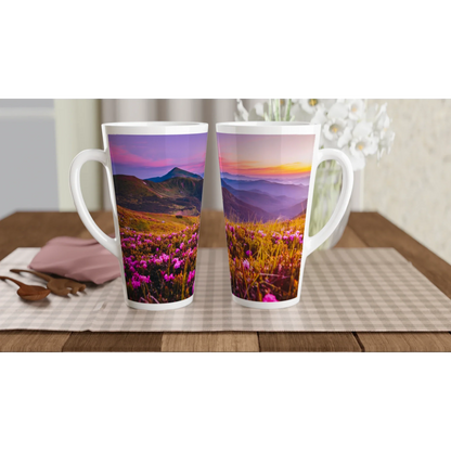 White Latte 17oz Ceramic Mug