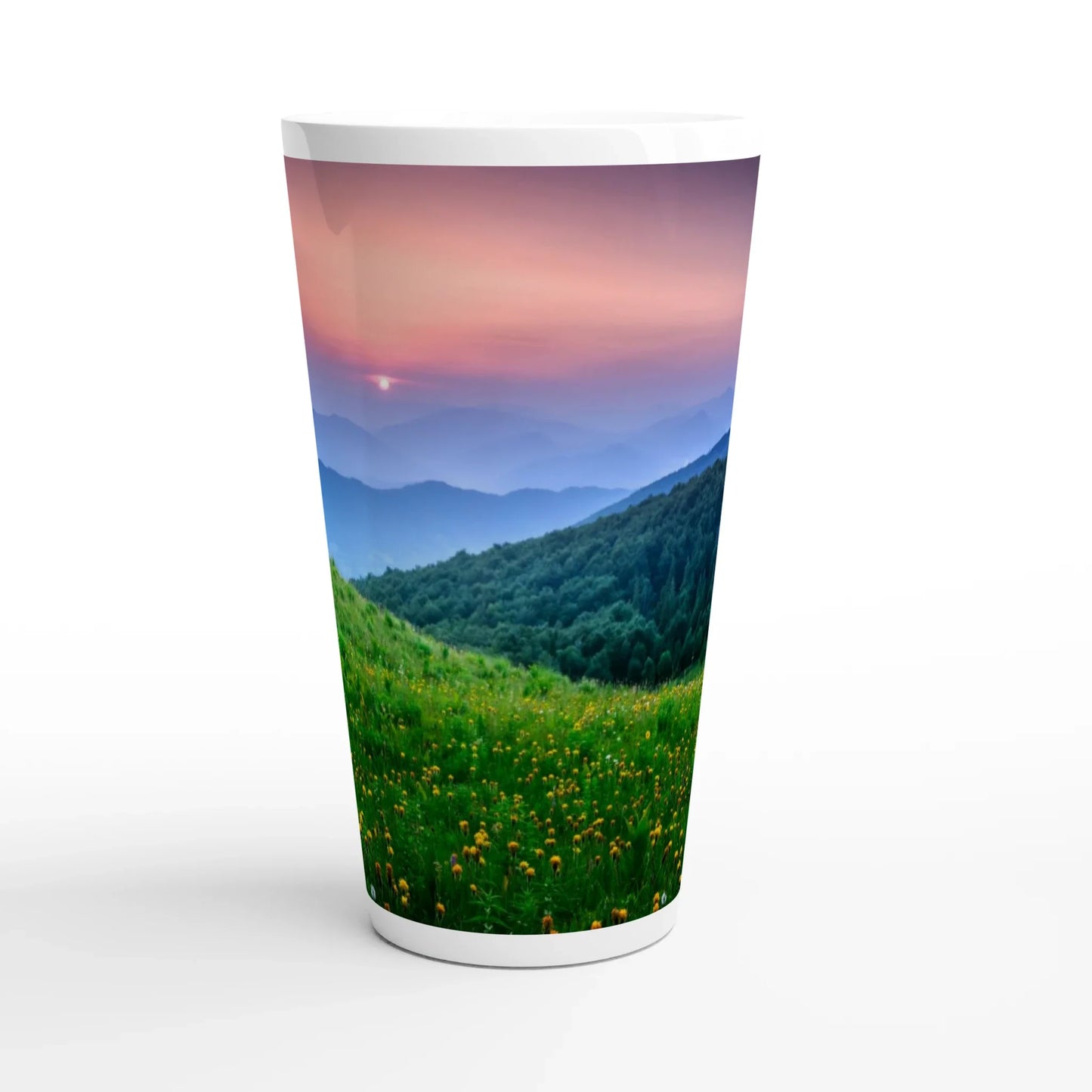 White Latte 17oz Ceramic Mug