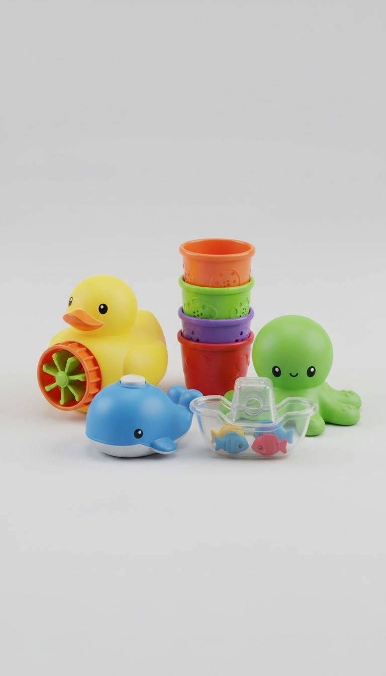 Interactive Bath Toy Set