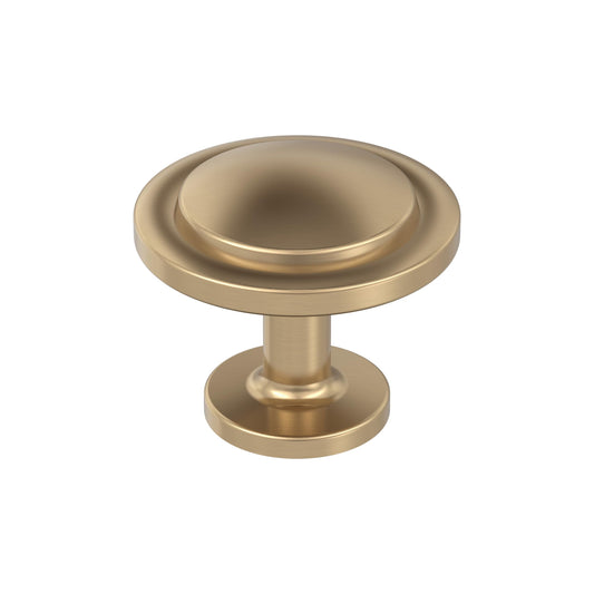 Amerock Champagne Bronze Cabinet Knob 1-3/16in 10 Pack Zinc Hardware
