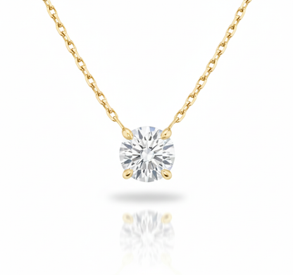 Alira Solitaire Necklace