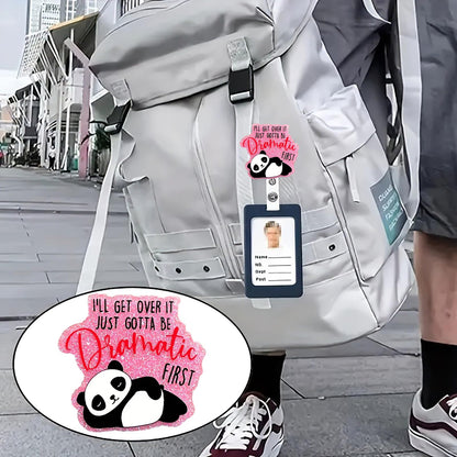 CHAONENG Funny Panda Nurse Badge Reel Retractable Clip Medical Worker ID A54