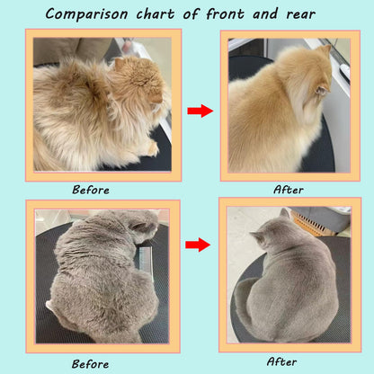 Groompro Deshedding Brush Dog & Cat Hair Removal Tool L 5.3 inch