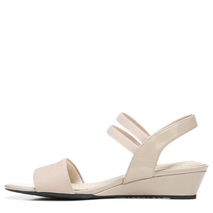 LifeStride Womens Yolo Sandal Tender Taupe Size 10 W