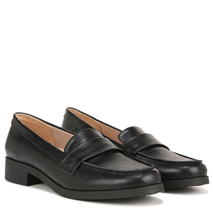 LifeStride Womens Sonoma 2 Slip On Loafers Black Size 10 M