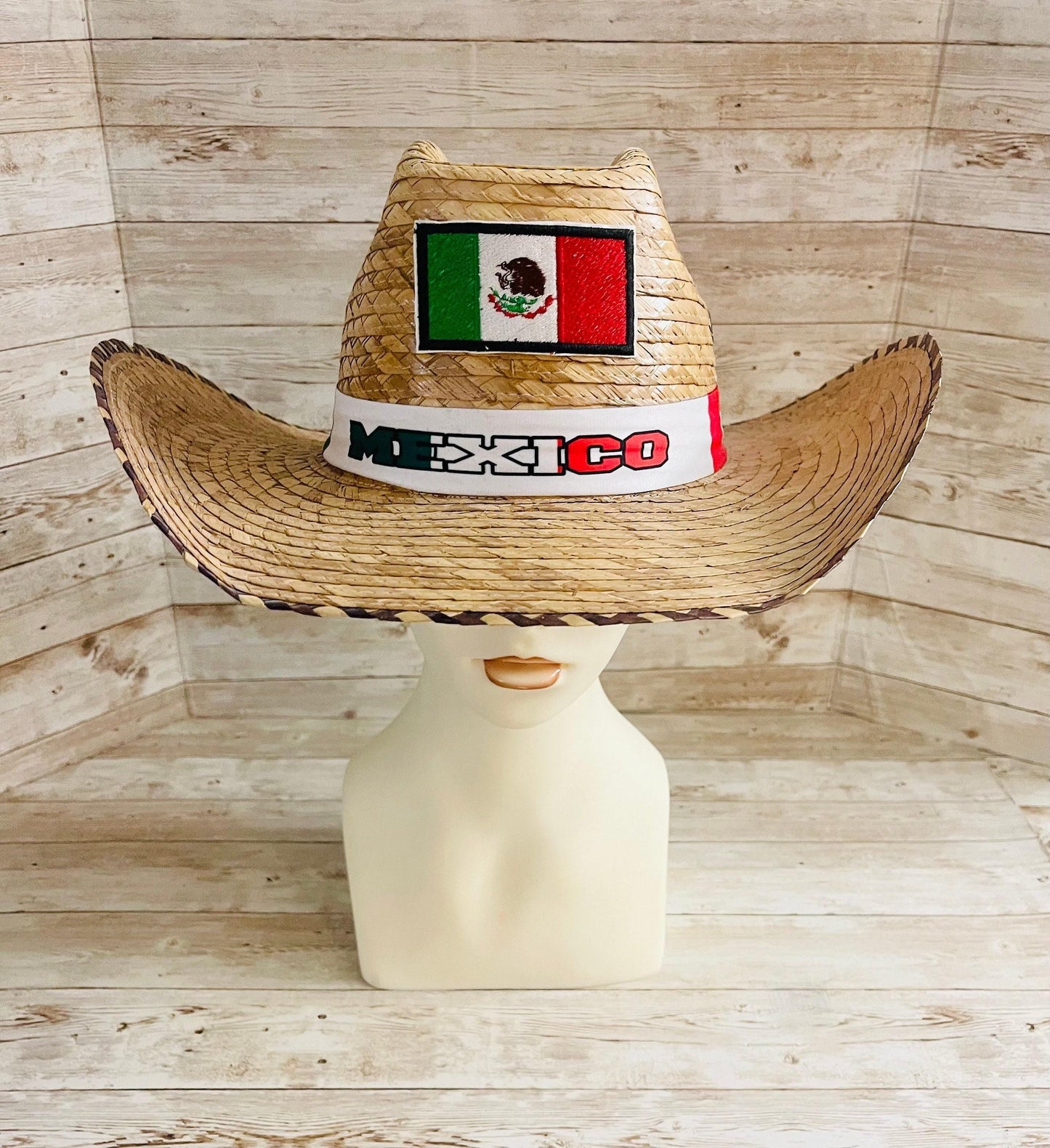Cowboy Mexican Hat Sombrero Vaquero Artesanal de Palma de Mexico