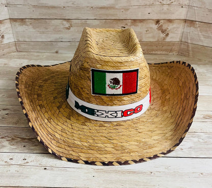 Cowboy Mexican Hat Sombrero Vaquero Artesanal de Palma de Mexico