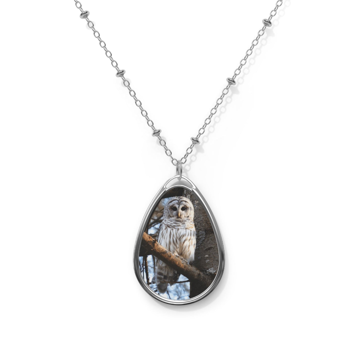 Barred Owl - Necklace