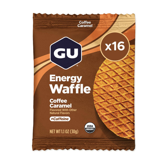 BestBy01/26 GU Energy Stroopwafel Caramel Coffee Sports Nutrition Waffle 16ct